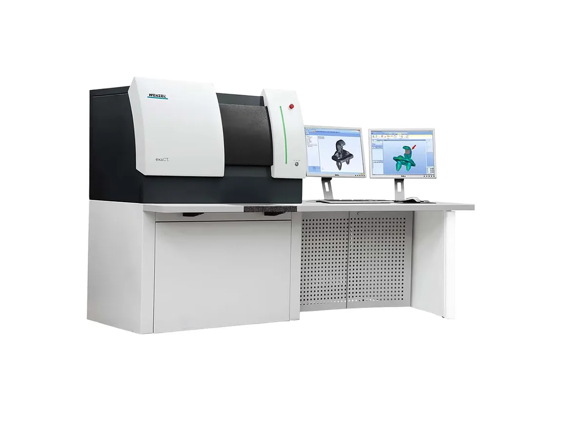 Wenzel exaCT Computertomograph mit Auswerte-Arbeitsplatz für die zerstörungsfreie Bauteilprüfung
